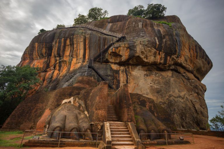 Sigiriya Lion Rock Recreated