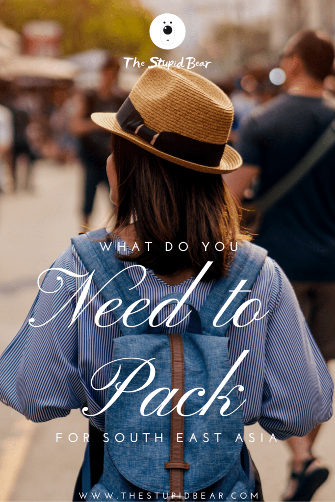 what to pack for southeast asia