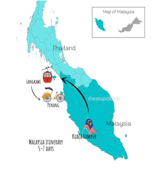 Malaysia Travel Itinerary For Up To 3 Weeks - The Stupid Bear