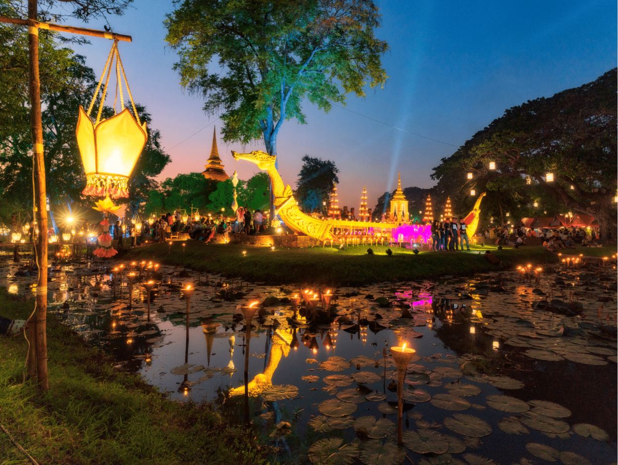 Celebrating Loy Krathong festival in Thailand - The Stupid Bear