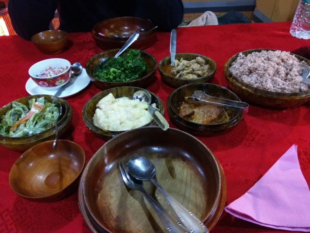 Traditional Bhutanese food, Thimpu